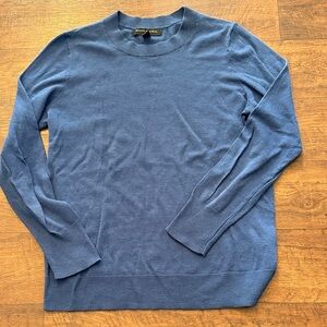 Banana Republic Women's Blue Crewneck Sweater